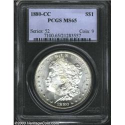 1880-CC $1 MS65 PCGS.