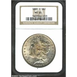 1880-O $1 MS64 NGC.