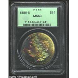 1880-S $1 MS63 PCGS.