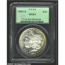 1880-S $1 MS64 PCGS.