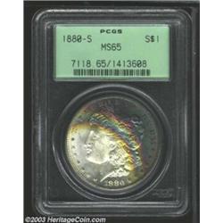 1880-S $1 MS65 PCGS.