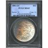 Image 1 : 1881-CC $1 MS65 PCGS.