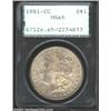 Image 1 : 1881-CC $1 MS65 PCGS.