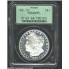 Image 1 : 1881-CC $1 MS64 Deep Mirror Prooflike PCGS.