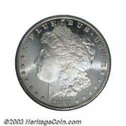1881-CC $1 MS66 Deep Mirror Prooflike PCGS.