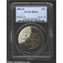 1881-O $1 MS64 PCGS.