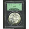 Image 1 : 1881-S $1 MS65 PCGS.