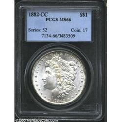 1882-CC $1 MS66 PCGS.