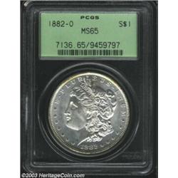 1882-O $1 MS65 PCGS.