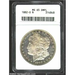 1882-O $1 MS65 Deep Mirror Prooflike ANACS.