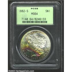 1882-S $1 MS64 PCGS.
