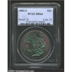 1882-S $1 MS64 PCGS.