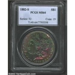 1882-S $1 MS64 PCGS.
