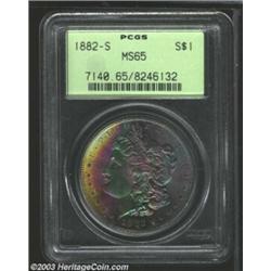 1882-S $1 MS65 PCGS.