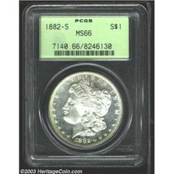 1882-S $1 MS66 PCGS.