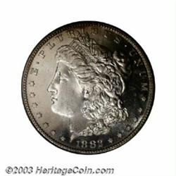 1882-S $1 MS66 Deep Mirror Prooflike NGC.