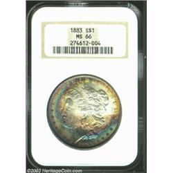 1883 $1 MS66 NGC.