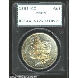 1883-CC $1 MS63 PCGS.
