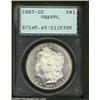 Image 1 : 1883-CC $1 MS65 Prooflike PCGS.