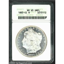 1883-CC $1 MS65 Deep Mirror Prooflike ANACS.