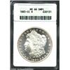 Image 1 : 1883-CC $1 MS66 Deep Mirror Prooflike ANACS.