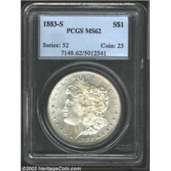 1883-S $1 MS62 PCGS.