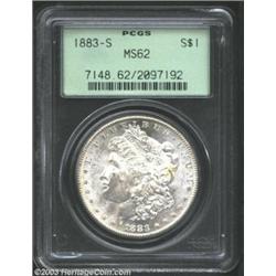 1883-S $1 MS62 PCGS.