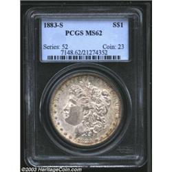 1883-S $1 MS62 PCGS.