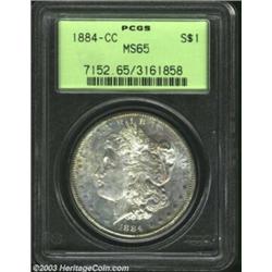 1884-CC $1 MS65 PCGS.