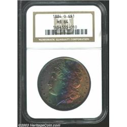 1884-O $1 MS64 NGC.
