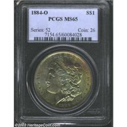 1884-O $1 MS65 PCGS.