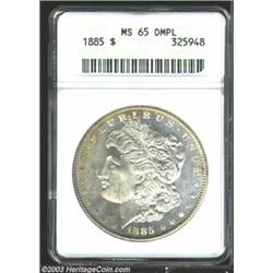 1885 $1 MS65 Deep Mirror Prooflike ANACS.