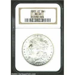 1885-CC $1 MS65 NGC.
