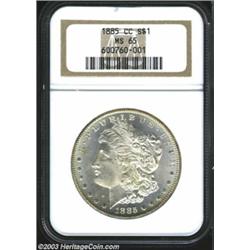 1885-CC $1 MS65 NGC.