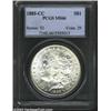 Image 1 : 1885-CC $1 MS66 PCGS.