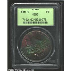 1885-O $1 MS63 PCGS.