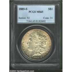 1885-S $1 MS65 PCGS.