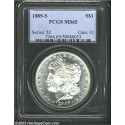 1885-S $1 MS65 PCGS.