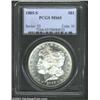 Image 1 : 1885-S $1 MS65 PCGS.