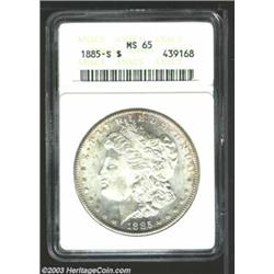 1885-S $1 MS65 ANACS.