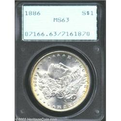 1886 $1 MS63 PCGS.