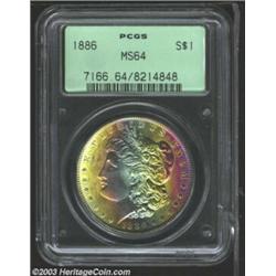 1886 $1 MS64 PCGS.