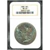 Image 1 : 1886 $1 MS65 NGC.