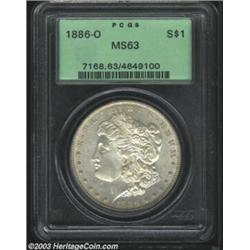 1886-O $1 MS63 PCGS.