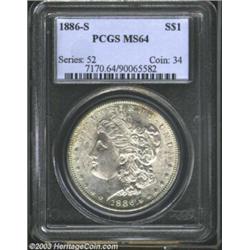 1886-S $1 MS64 PCGS.