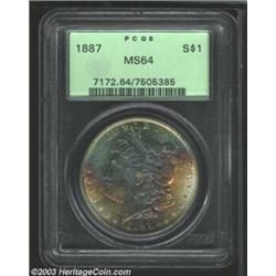 1887 $1 MS64 PCGS.