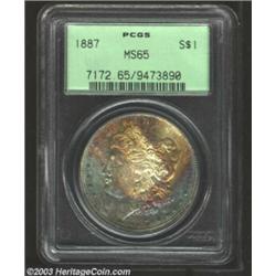 1887 $1 MS65 PCGS.