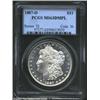 Image 1 : 1887-O $1 MS63 Deep Mirror Prooflike PCGS.