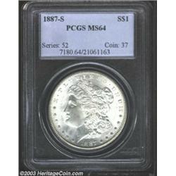 1887-S $1 MS64 PCGS.