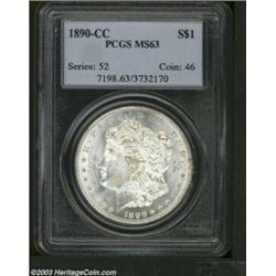 1890-CC $1 MS63 PCGS.